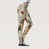 Vlinder Moth Natuur Collectie Tekening Leggings (Rechts)