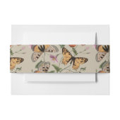 Vlinder Moth Natuur Collectie Tekening Uitnodigingen Wikkel (Voorkant Voorbeeld)