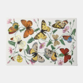  vlinder & motschilderij deurmat (Voorkant)