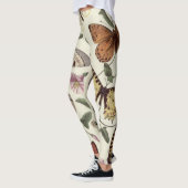 vlinder & motschilderij leggings (Links)