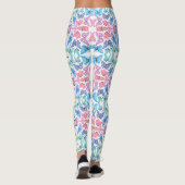 Vlinder Mozaïek Broek Leggings (Achterkant)