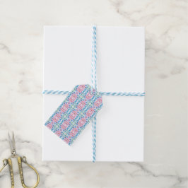 Vlinder Mozaïek Cadeaubijsluiter Cadeaulabel
