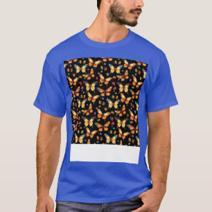 Vlinder Naadloos Patroon Boho Schattige Lente Inse T-shirt