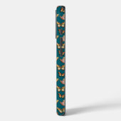 Vlinder naadloos patroon. monarchvlinder Case-Mate iPhone case (Achterkant / Links)
