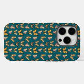 Vlinder naadloos patroon. monarchvlinder Case-Mate iPhone case (Achterkant (horizontaal))