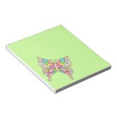 Vlinder Notitieblok met Regenboog (Schuin)