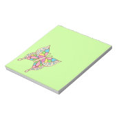 Vlinder Notitieblok met Regenboog (Linkerzijde)