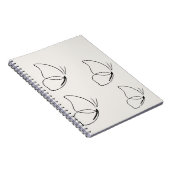 Vlinder Notitieboek (Rechterzijde)