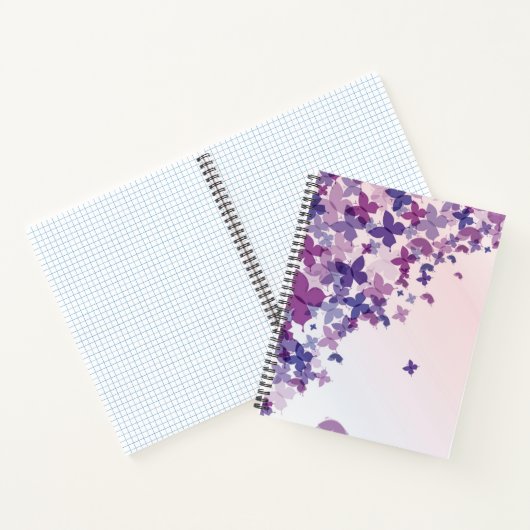 vlinder notitieboek (Binnen)