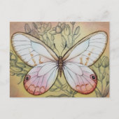  vlinder nr. 6 Waterverf art. Briefkaart (Voorkant)