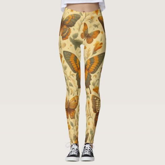 vlinder oase Leggings (Voorkant)