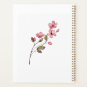 "Vlinder onder de bloem" Planner (Achterkant)