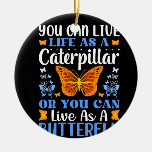 vlinder-ontwerp-bundel keramisch ornament (Voorkant)