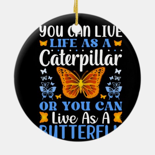 vlinder-ontwerp-bundel keramisch ornament (Achterkant)