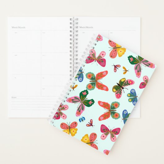 vlinder ontwerp planner boek (Display)
