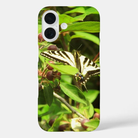 Vlinder op Appelbloesem Case-Mate iPhone Case (Achterkant)