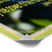 Vlinder op bloem Romeinen 15:13 Poster (Hoek)