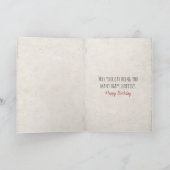 vlinder op de neus van gele Labrador retriever Kaart (Binnen)