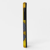 Vlinder op een Gele Bloem Case-Mate iPhone Case (Achterkant/links)