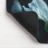 Vlinder op een maanbloem muismat (Hoek)