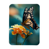  vlinder op een ventilator magneet (Verticaal)