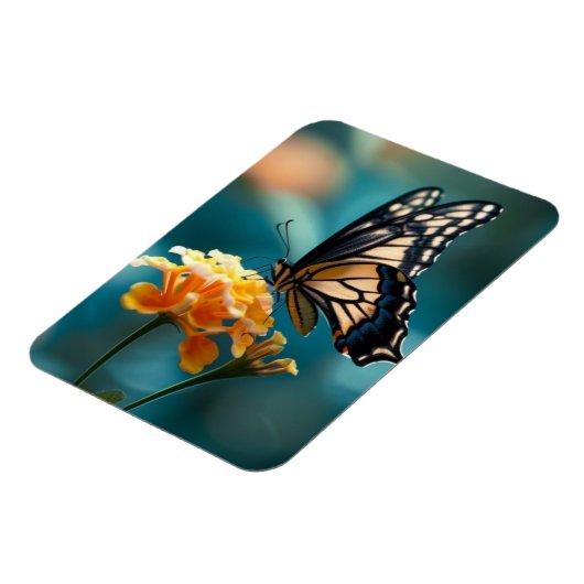  vlinder op een ventilator magneet (Linkerzijde)