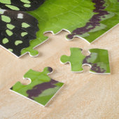 Vlinder op Groen Legpuzzel (Zijkant)