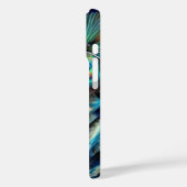 Vlinder op labradoriet Case-Mate iPhone case (Achterkant / Links)