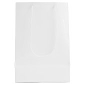 Vlinder Op Narcissen Boeket Medium Cadeauzakje (Achterkant)