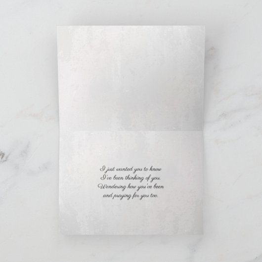 vlinder op orchidee kaart (Binnen)