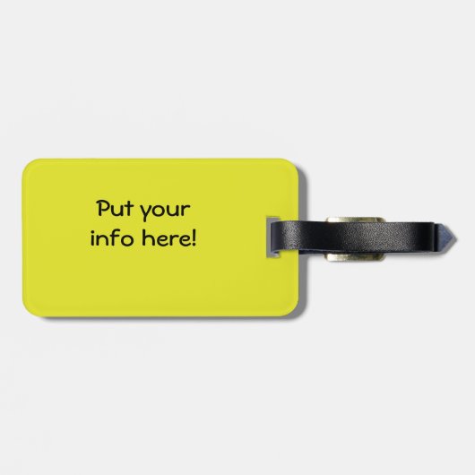 Vlinder op paarse bloemen.  bagagelabel (Achterkant horizontaal)