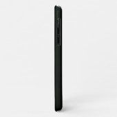 Vlinder op Paarse Wildflower Telefoon Case (Achterkant/links)