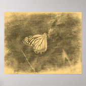 vlinder op ventilator #2 Posters (Voorkant)