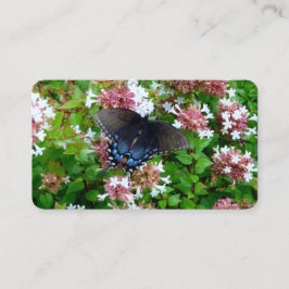 Vlinder op Visitekaartjes