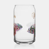 Vlinder Opstijgend Blikvorm Glas (Links)