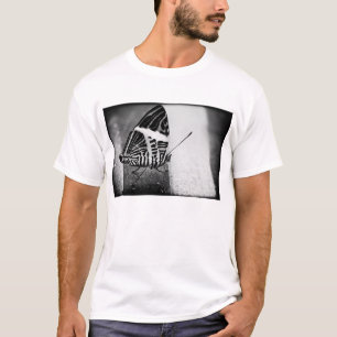vlinder overstekend t-shirt