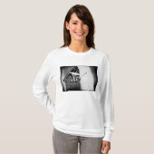 vlinder overstekend t-shirt (Voorkant volledig)