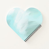 VLINDER PAARSE BLAUW NOTITIEBOEK (Achterkant)