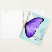 VLINDER PAARSE BLAUW PLANNER (Display)