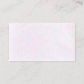 Vlinder Paarse Roze Luier Raffle Informatiekaartje (Achterkant)