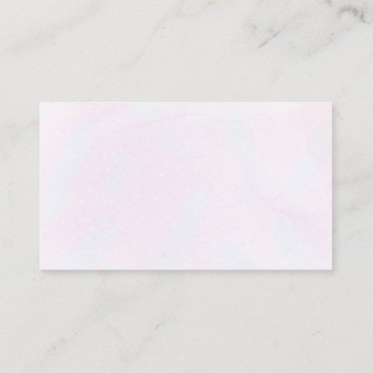 Vlinder Paarse Roze Luier Raffle Informatiekaartje (Achterkant)