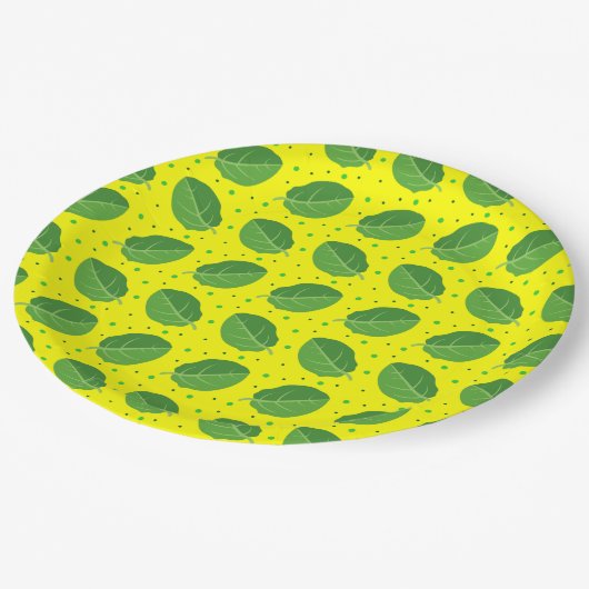 vlinder papieren bordje (Gekanteld)