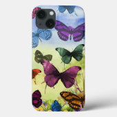  vlinder Papillon oude illustratie Case-Mate iPhone Case (Achterkant)