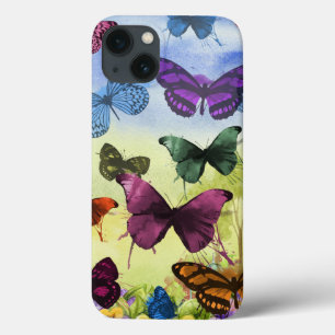  vlinder Papillon oude illustratie Case-Mate iPhone Case