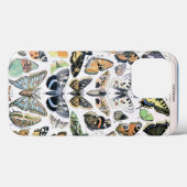  vlinder Papillon oude illustratie Case-Mate iPhone Case (Achterkant (horizontaal))