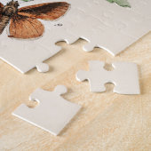  vlinder Papillon oude illustratie Legpuzzel (Zijkant)