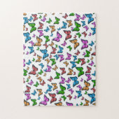  vlinder Papillon oude illustratie Legpuzzel (Verticaal)