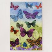 vlinder Papillon oude illustratie Legpuzzel (Verticaal)