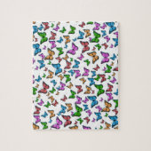  vlinder Papillon oude illustratie Legpuzzel (Verticaal)