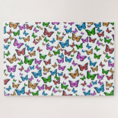  vlinder Papillon oude illustratie Legpuzzel (Horizontaal)